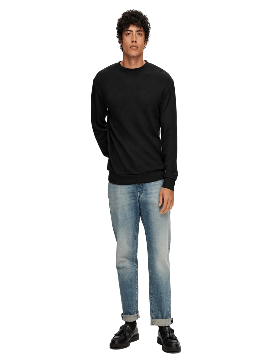 Selected Men Strik & Sweat 16092573-black_S - Bygholm Menswear